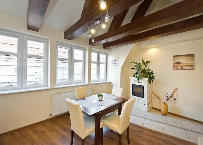 Gdanskie - Na Sw Ducha - Gdanskie Poddasza Z Jacuzzi I De Luxe Appartement Gdańsk